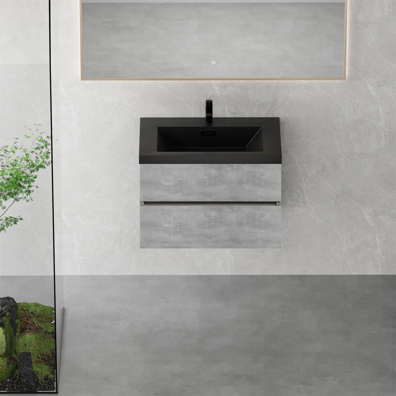 Meuble-lavabo flottant 30 po avec lavabo, 30"