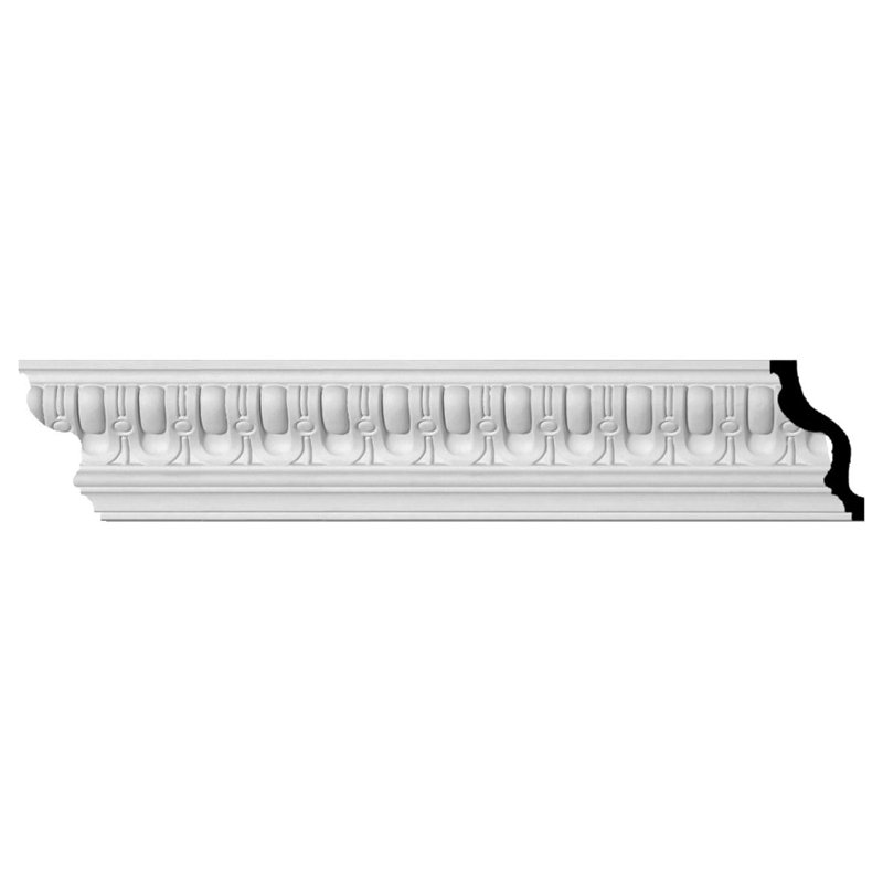 Primed Polyurethane Sequential Crown Moulding 94.5"