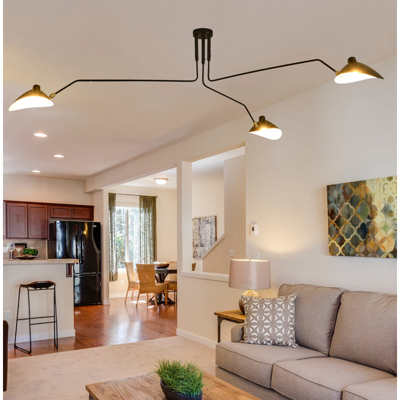 Graiden 3 - Light Geometric Chandelier