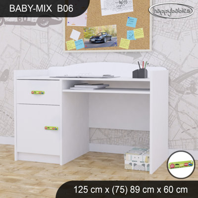 125cm Computer Desk