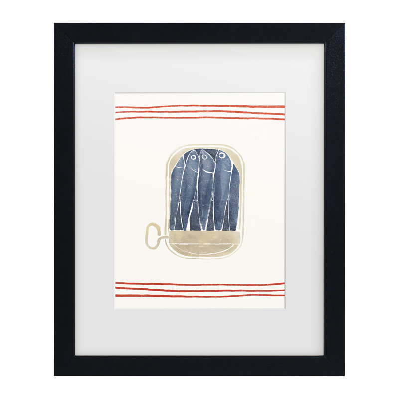 Œuvre encadrée «rouleau yuyu pont sardines»