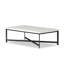 HAMMERED IRON Marble Coffee Table-711199574