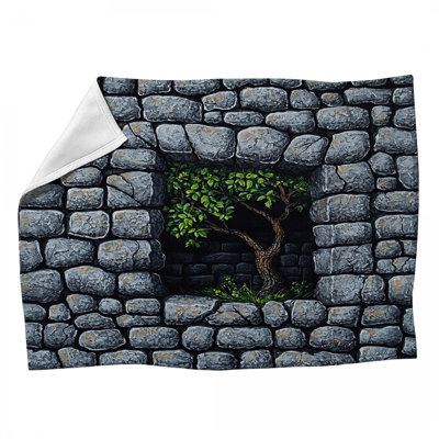 Jeté Tree Fleece - Jetés d'architecture pour canapés ou lits