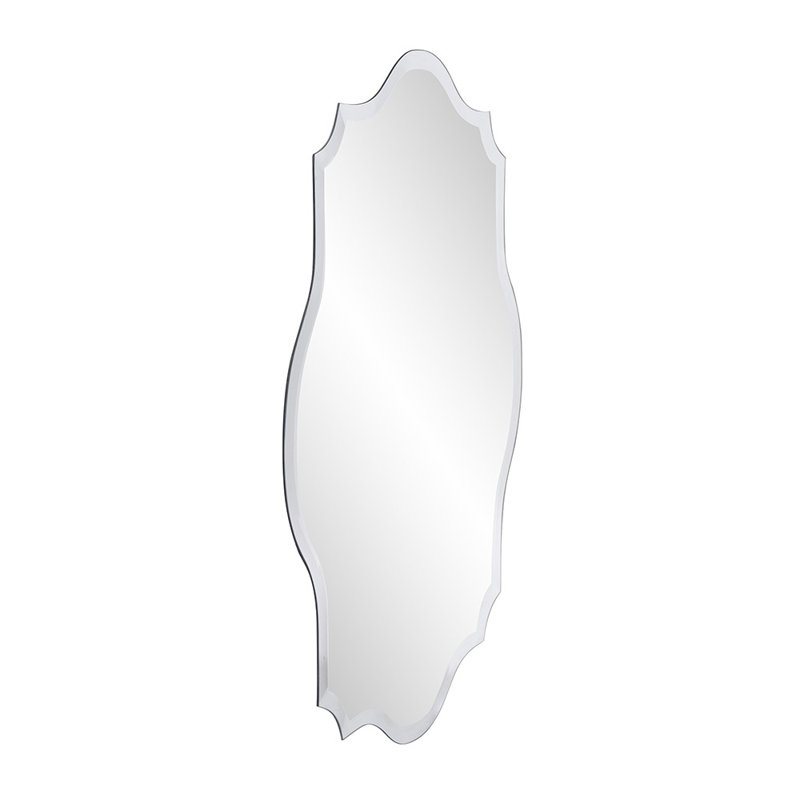 Miroir décoratif biseauté moderne et contemporain sans cadre Vreny
