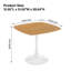 Stylish Modern Dining Table with Pedestal Base-1653543664-1653543669-1653543666