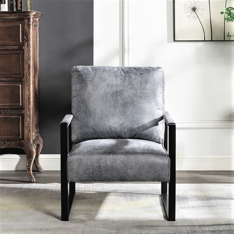 Chaise d'appoint Direct Classic Mid Century Modern, Gris