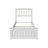 Brunelle Solid Wood Foundation Bed with Matching Footboard & Built-in Charger-2001163027-2001163028