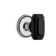 Grandeur Concealed Screw Mechanism Geometric Knob Knob with Circle Rosette