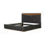 Kayner Bed With LED Lights - Charcoal-1825667719