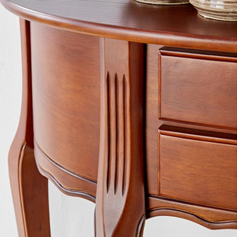Console Minimalist, H 35,43 po x l 31,5 po x P 11,81 po, Brun
