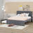 Upholstered Panel Bed-2051764715