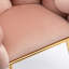 Chaise moderne en velours pour chambre à coucher | Texture douce et tricot unique de 28,46 po de profondeur x 21,85 po de largeur et de 29,16 po de hauteur, gris confortable-1782665889-1701558905