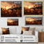 Coucher de soleil sur un champ de pissenlits I - impressions murales florales-1582121219-1582121464