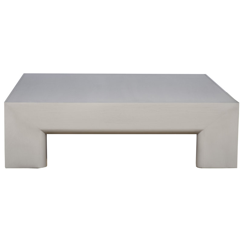 Grande table basse Parsons, Gris colombe