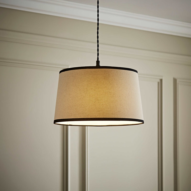 Syaira Cotton Cone Lamp Shade ( Slip-On ), 20cm H x 36cm W x 36cm D