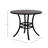 Superstone 36" Rnd. Dng. Tbl. W/ Blk. Wlt./A. Earth-111301277