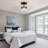 Bergeson Glass Semi Flush Mount