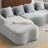 Boneless Modular Chenille Couch-2077090327