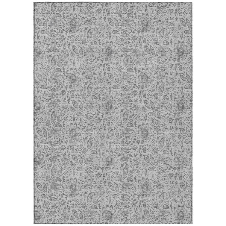 Fareham Washable Floral Indoor / Outdoor Rug