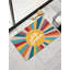 Tapis de bain coloré Sunburst Hello Sunshine, 16 x 24 po