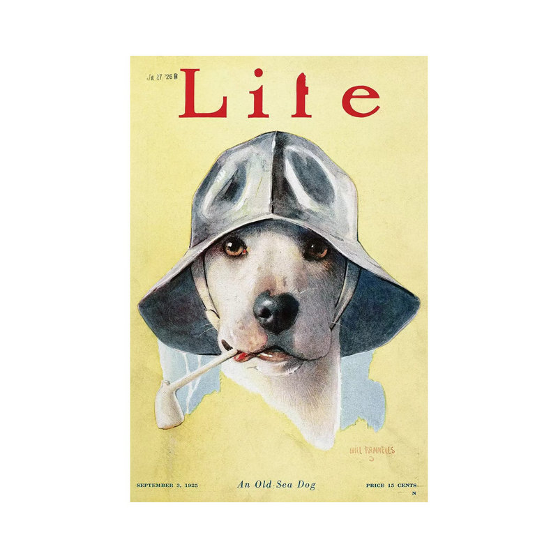 Magazine: Life, 1925 - Wrapped Canvas Print, 20.32 cm H x 30.48 cm W