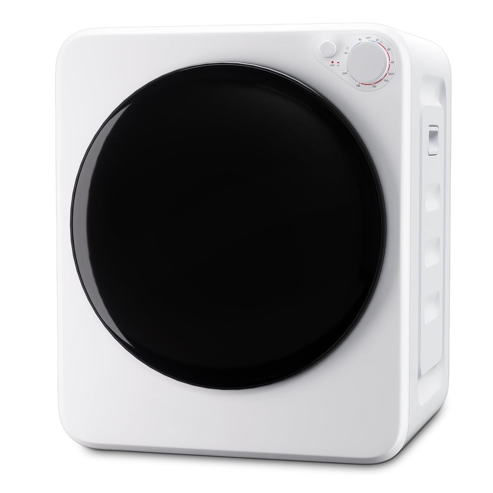 INKEDZ 1.6Cu.ft Drying Machine, 5 Mod/800W Electric Clothing Dryer ...
