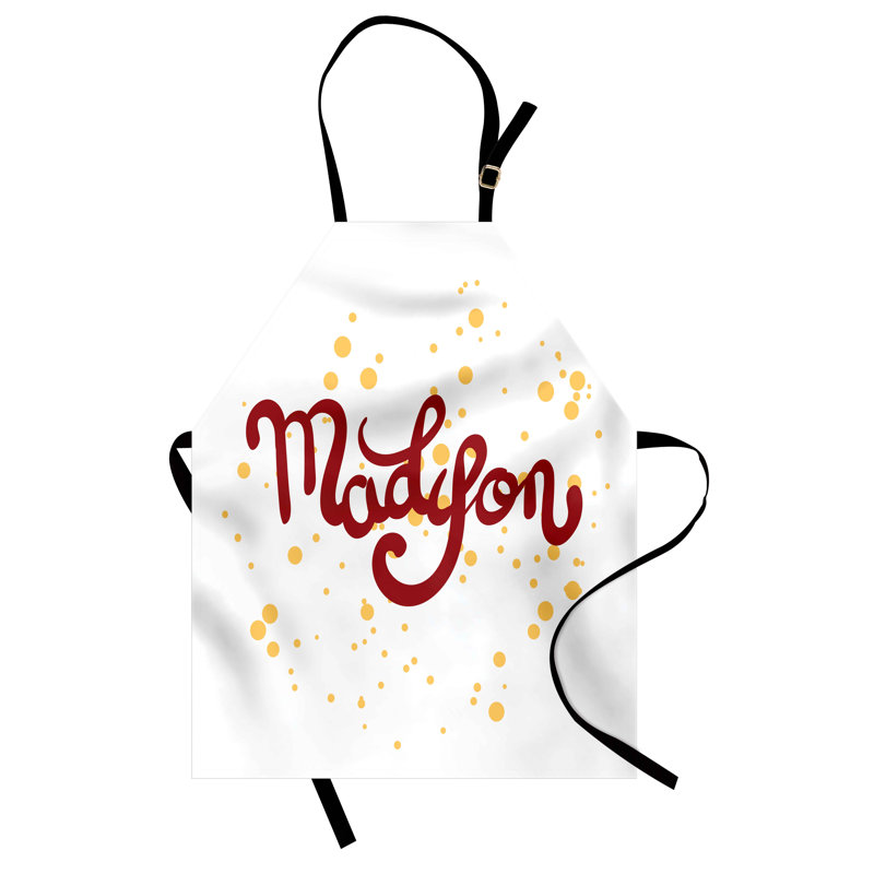 No Pattern Bib Apron