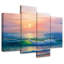Coastal Beach Sunset Sea Ocean Nature Landscape For Living Room Office Room
