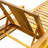 Acacia Wood Adjustable Backrest Outdoor Lounge Chair, Suitable For Gardens, Terraces, And Poolside Areas-1798135047
