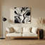 Abstract Watercolor 1 Brown Metal Wall Art-470704588