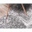 Tapis gris tissé à la machine Oneita-40286125