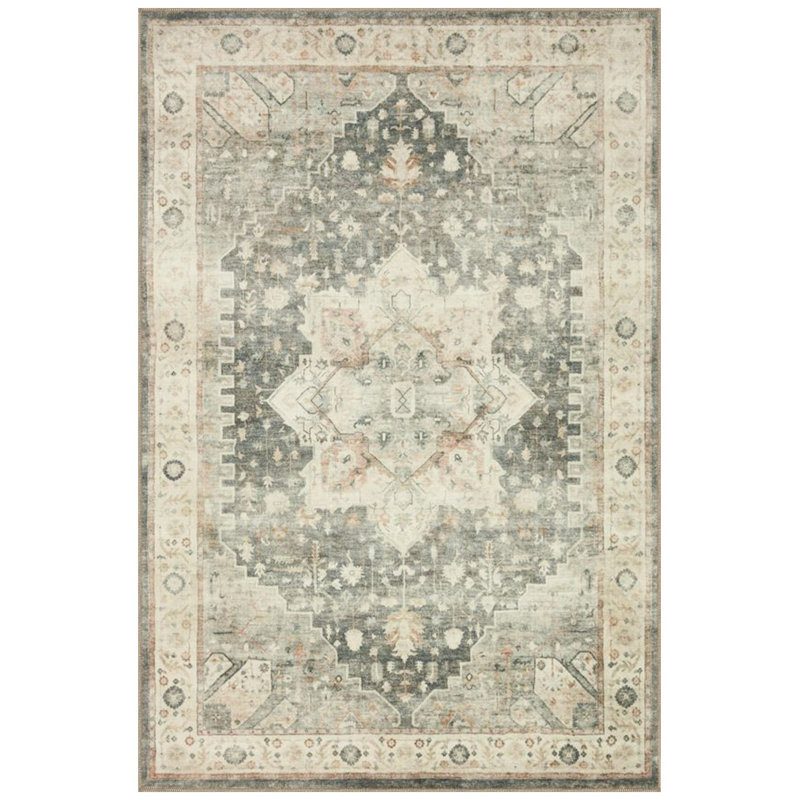 Tapis tissé à motif triangulaire traditionnel lavable, Tapis de couloir 3 pi 3 po x 9 pi 10 po