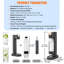 Machine à eau pétillante - 1 litre - l 5,5 po x P 9,8 po x H 17 po - 1 pièce - 1 litre grande capacité pour un usage familial et commercial