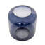 Lampe large ouragan en verre teinté bleu Cole and Base-581056478-581056476