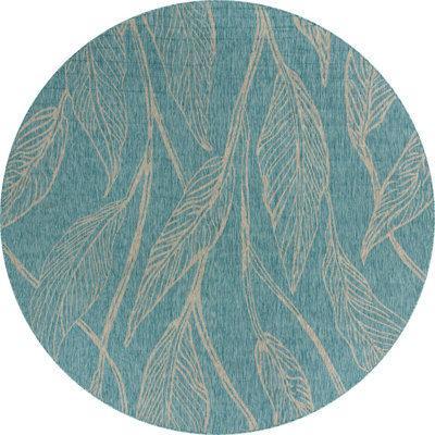 Outdoor Kona Area Rug Sea Color