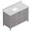 Meuble-lavabo autoportant 48 po avec comptoir en marbre 48 po-711614428