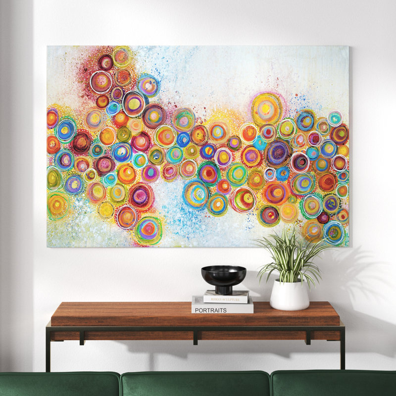 A Garden - Impression sur toile tendue, H 36 po x l 24 po x P 1 po