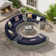 Dartmore 8 - Person Fully Assembled Curved Patio Conversation Set With Cushions