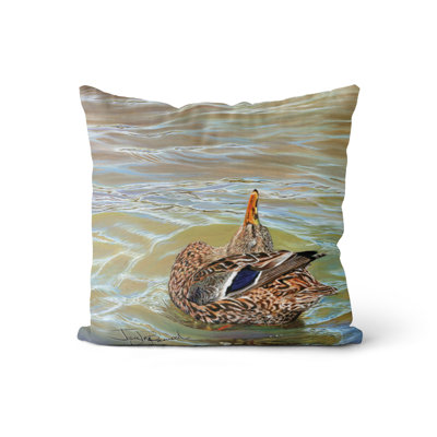 Housse de coussin carré Coussin J.