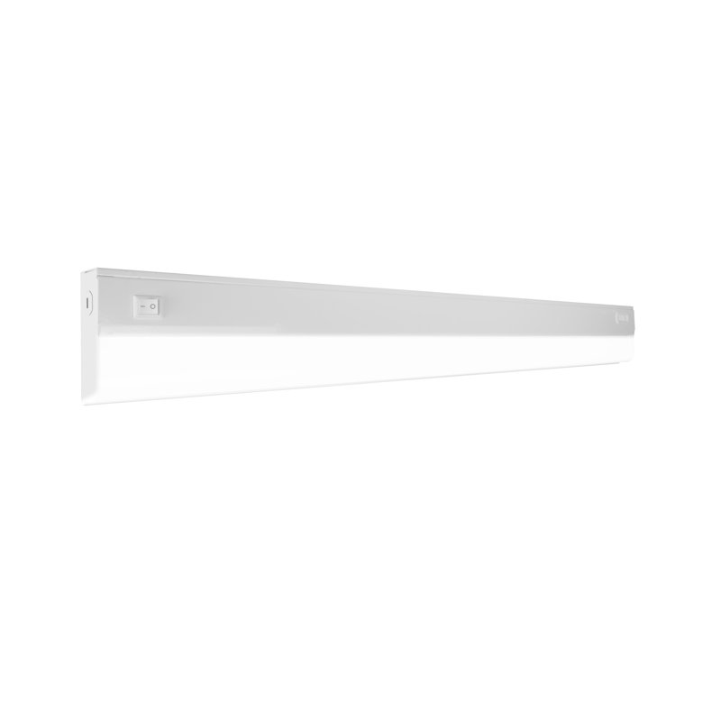 Barre lumineuse DEL sous l'armoire, H 1,10 po x L 33 po x P 3,50 po