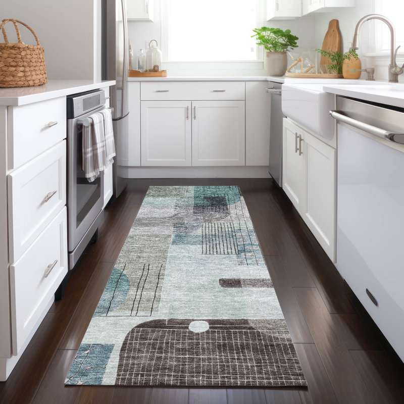 Tapis intérieur / extérieur lavable à la machine Chantille ACN1116, Tapis de couloir 2 pi 3 po x 7 pi 6 po