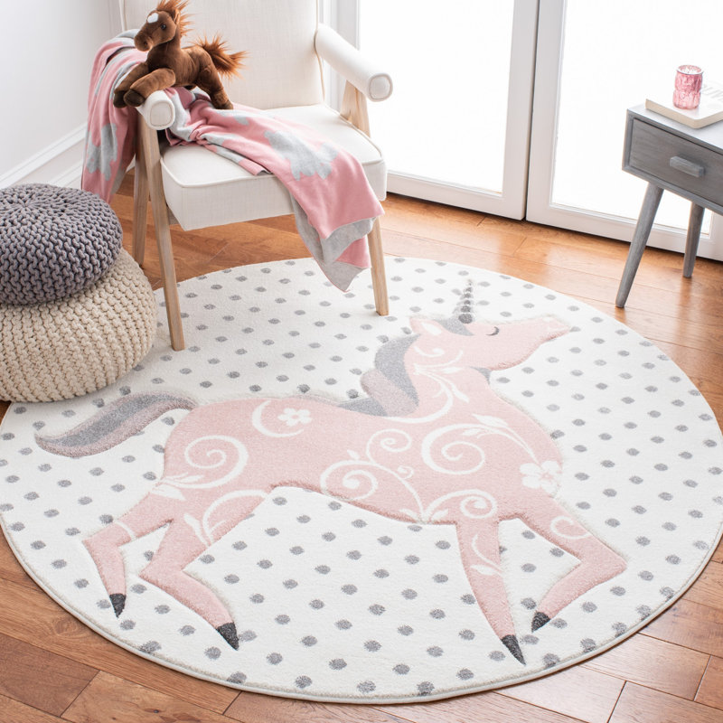 Tapis Aldana Kids Performance 100, Rond 5 pi 3 po