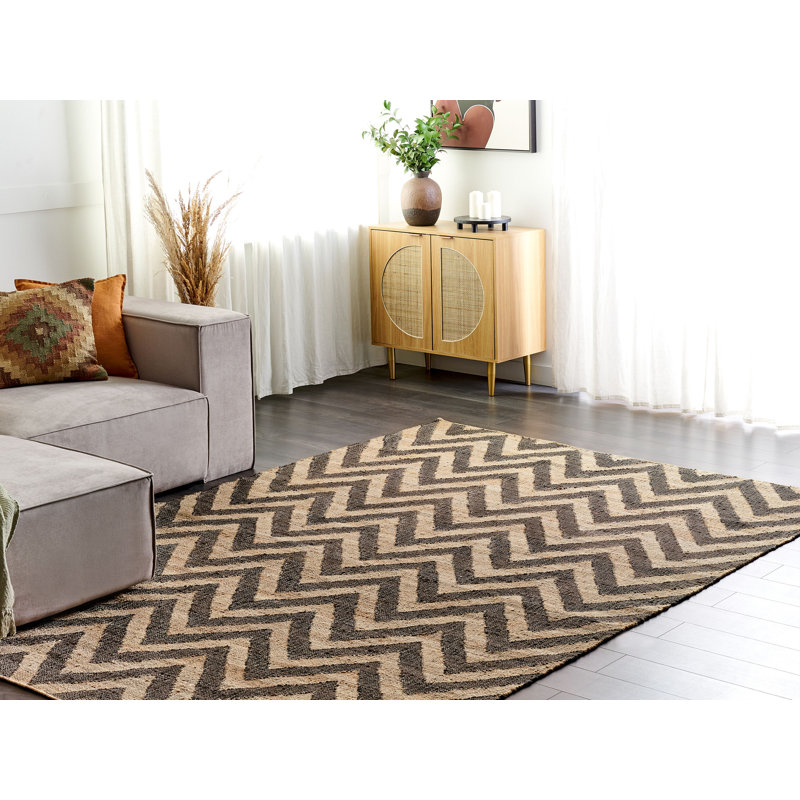 Averley Chevron Hand Woven Area Rug, Rectangle 200 x 300cm