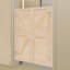 Porte de séparation en bois 35,43 x 47,24 po, portes de séparation à fermeture automatique, porte de séparation avec charnières-117186312