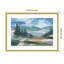 «Pastel Lake View I» par Ethan Harper, reproduction d'art encadrée sur bois-109724801