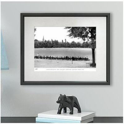 Chesterfield, The Cricket Ground, Queens Park 1952 - Single Picture Frame Print