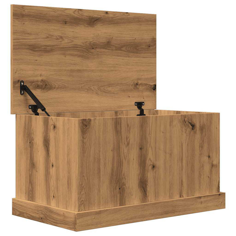 Organisateur de boîte de rangement vidaXL, Blanc, 27.6" x 15.7" x 15"
