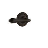 Rope Rosette Privacy (Bed & Bath) with Fleur Lever
