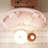 French Cream Style Pink Sofa