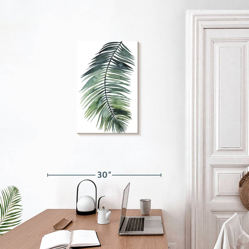Palmier non attaché V, H 24 po x l 16 po